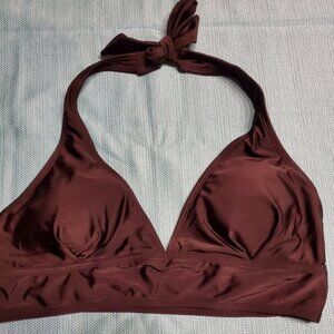 Women's black bikini top